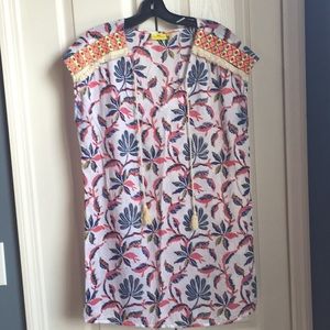 Roller Rabbit Cotton Tunic M
